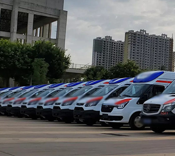 海伦市服务车队展示